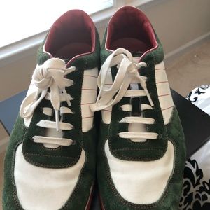 Gucci “Tennis 84” Suede Sneaker